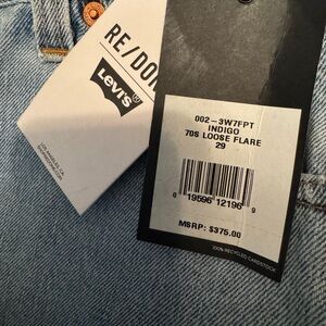 Re/Done Indigo Flare Jeans